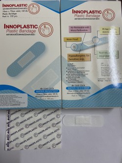 Băng keo cá nhân nhựa trong- Innoplastic Clear/Skin-Băng keo cá nhân Thailand- Băng keo cá nhân
